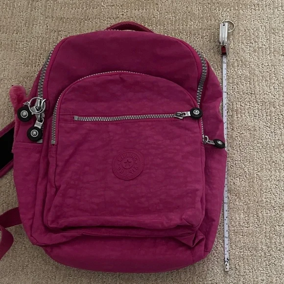 Kipling Fuchsia Mini Backpack - Picture 6 of 10
